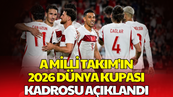 A Milli Takım’ın Dünya Kupası Kadrosu Açıklandı! Kesik Yiyen 9 İsim Belli Oldu